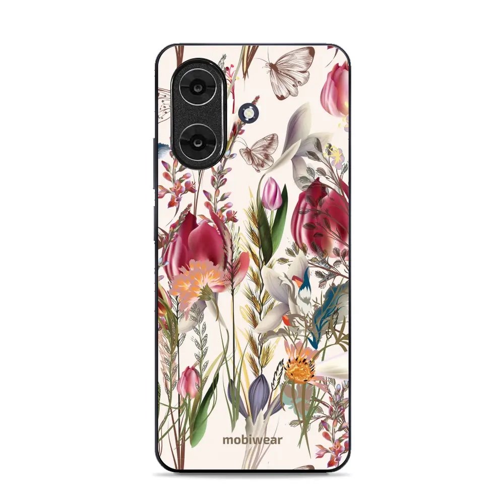 Lesklý kryt Mobiwear Glossy - Realme Note 60 - G031G - Rozkvetlá louka