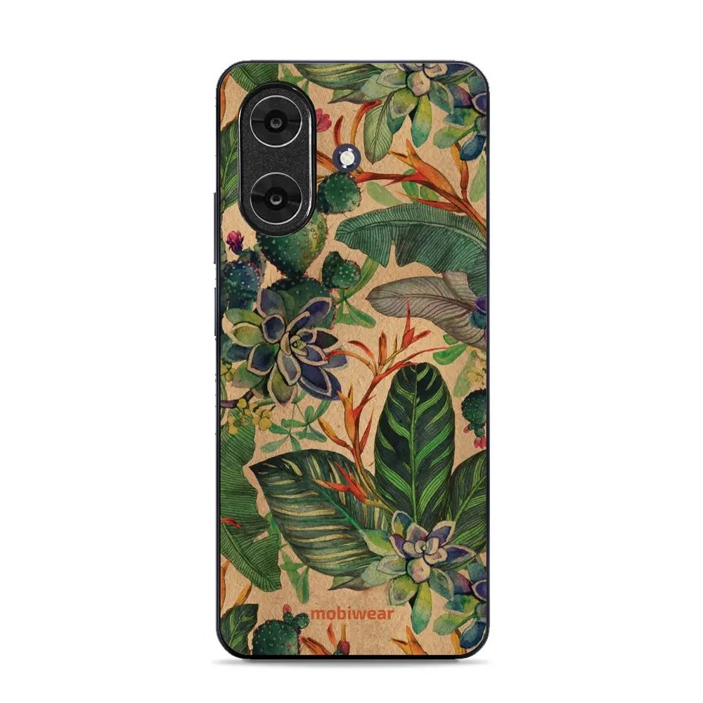 Lesklý kryt Mobiwear Glossy - Realme Note 60 - G036G - Sukulenty
