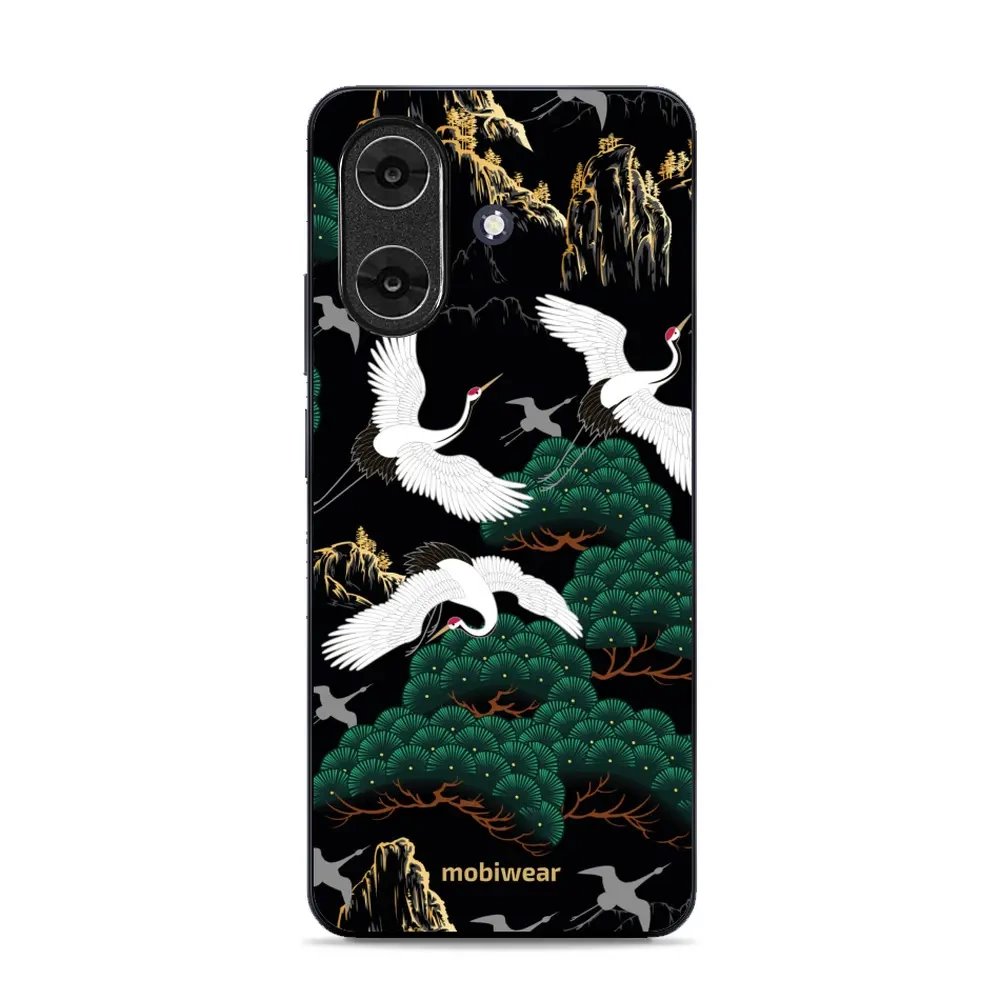 Lesklý kryt Mobiwear Glossy - Realme Note 60 - G042G - Jeřábi