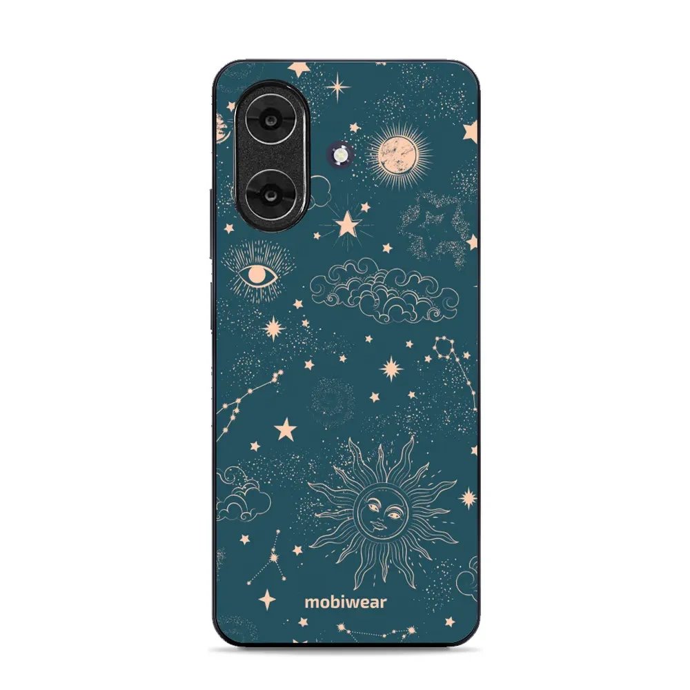 Lesklý kryt Mobiwear Glossy - Realme Note 60 - G047G - Magický vesmír