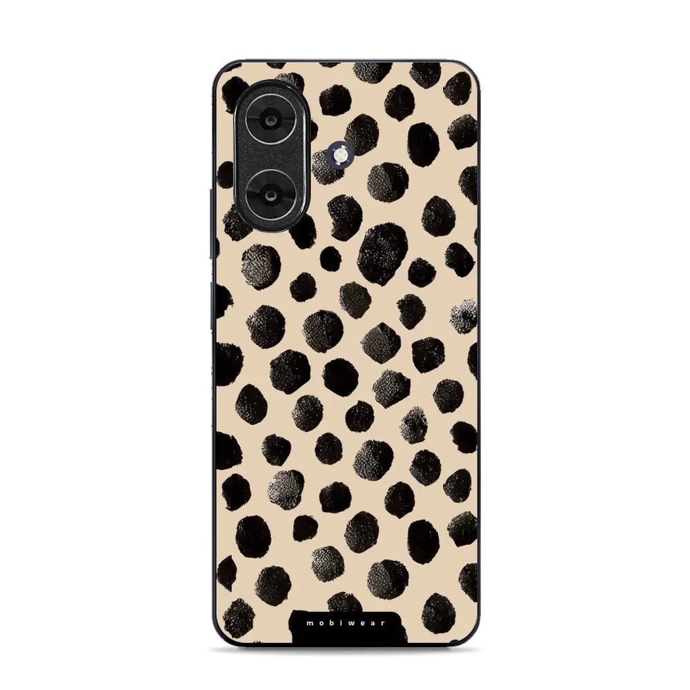 Lesklý kryt Mobiwear Glossy - Realme Note 60 - GA50G Černé puntíky