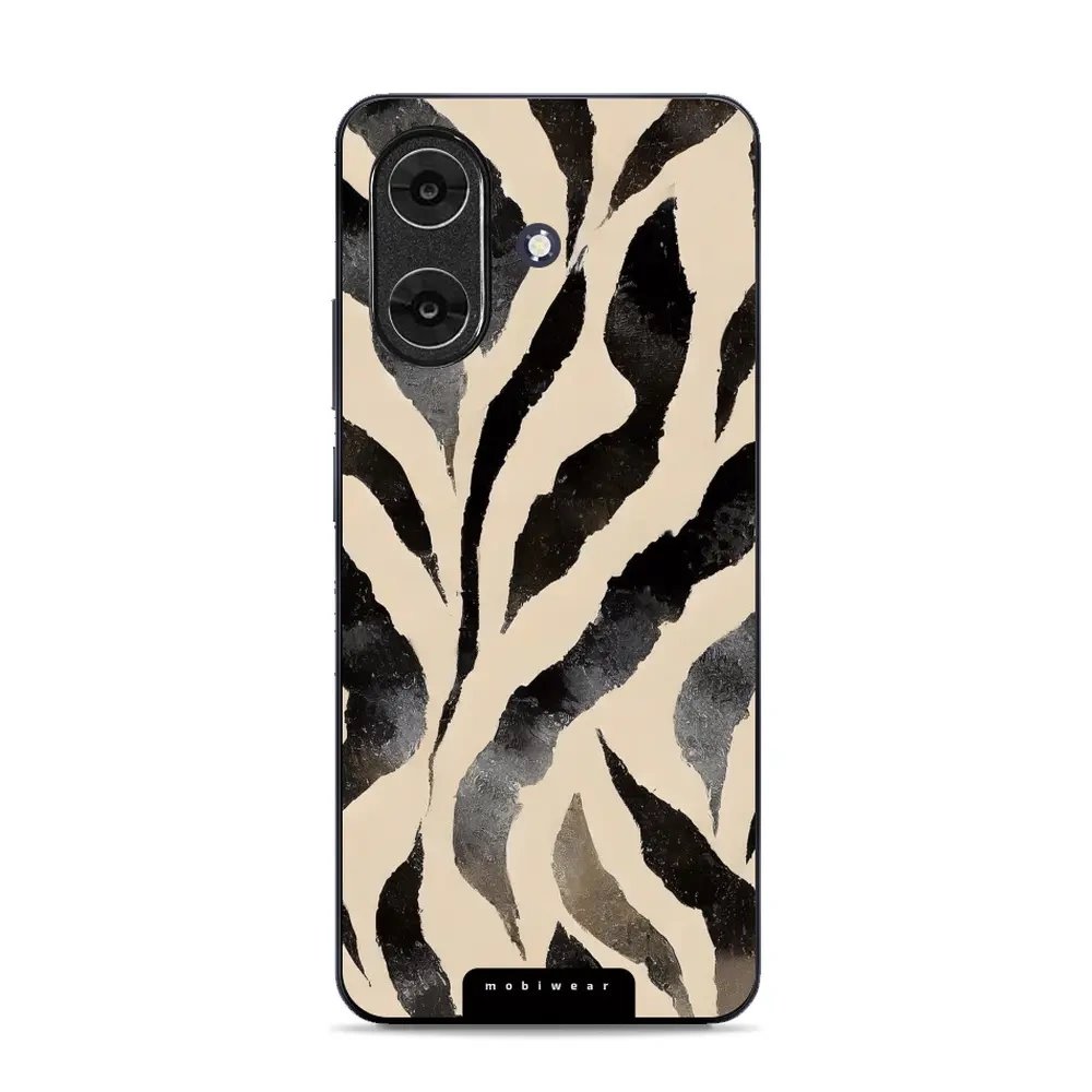 Lesklý kryt Mobiwear Glossy - Realme Note 60 - GA53G Zebří