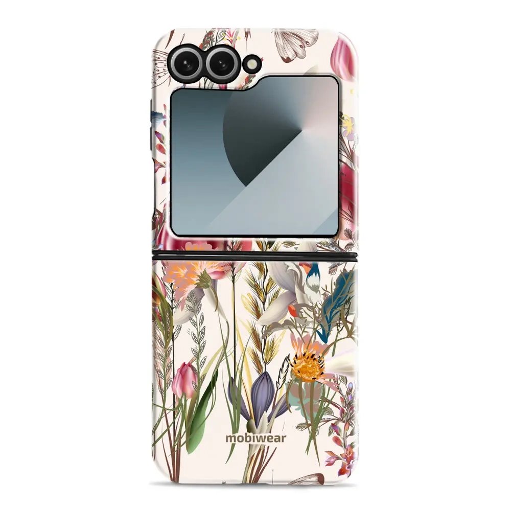 Odolný obal Mobiwear Elite Pro - Samsung Galaxy Z Flip 6 - EP01E Rozkvetlá louka