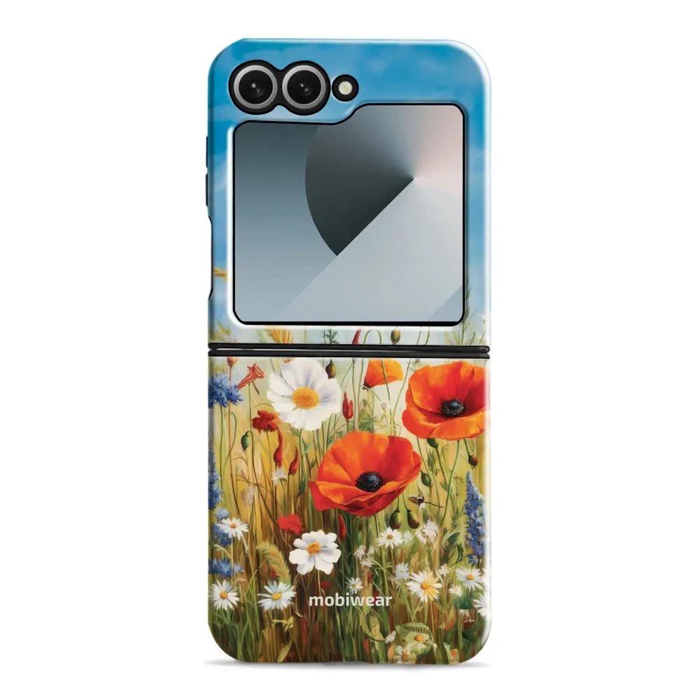Odolný obal Mobiwear Elite Pro - Samsung Galaxy Z Flip 6 - EP43E Letní louka