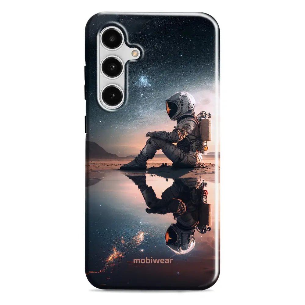 Odolný obal Mobiwear Elite Pro - Samsung Galaxy S24 FE - E003E Astronaut na samotce