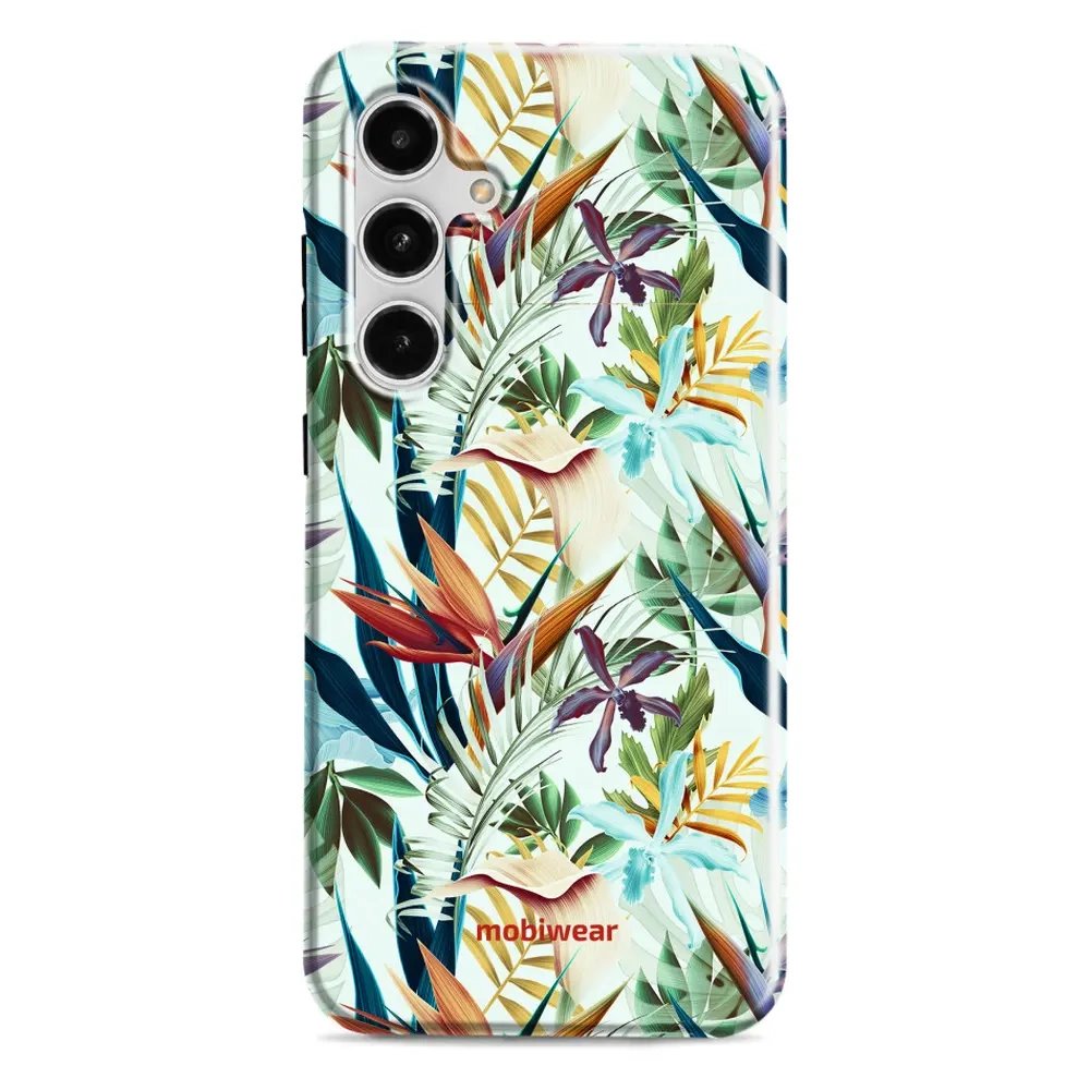 Odolný obal Mobiwear Elite Pro - Samsung Galaxy S24 FE - E071E Flóra