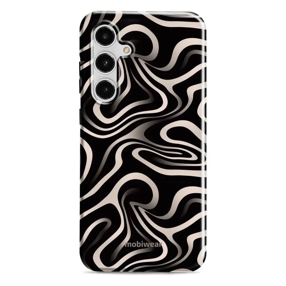 Odolný obal Mobiwear Elite Pro - Samsung Galaxy S24 FE - EA68E Vlnky a linky