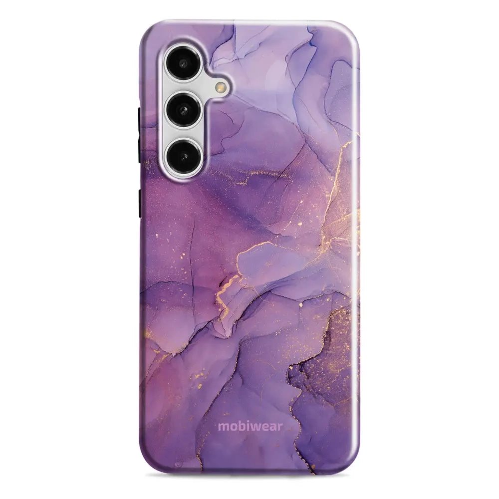 Odolný obal Mobiwear Elite Pro - Samsung Galaxy S24 FE - EP20E Fialový mramor