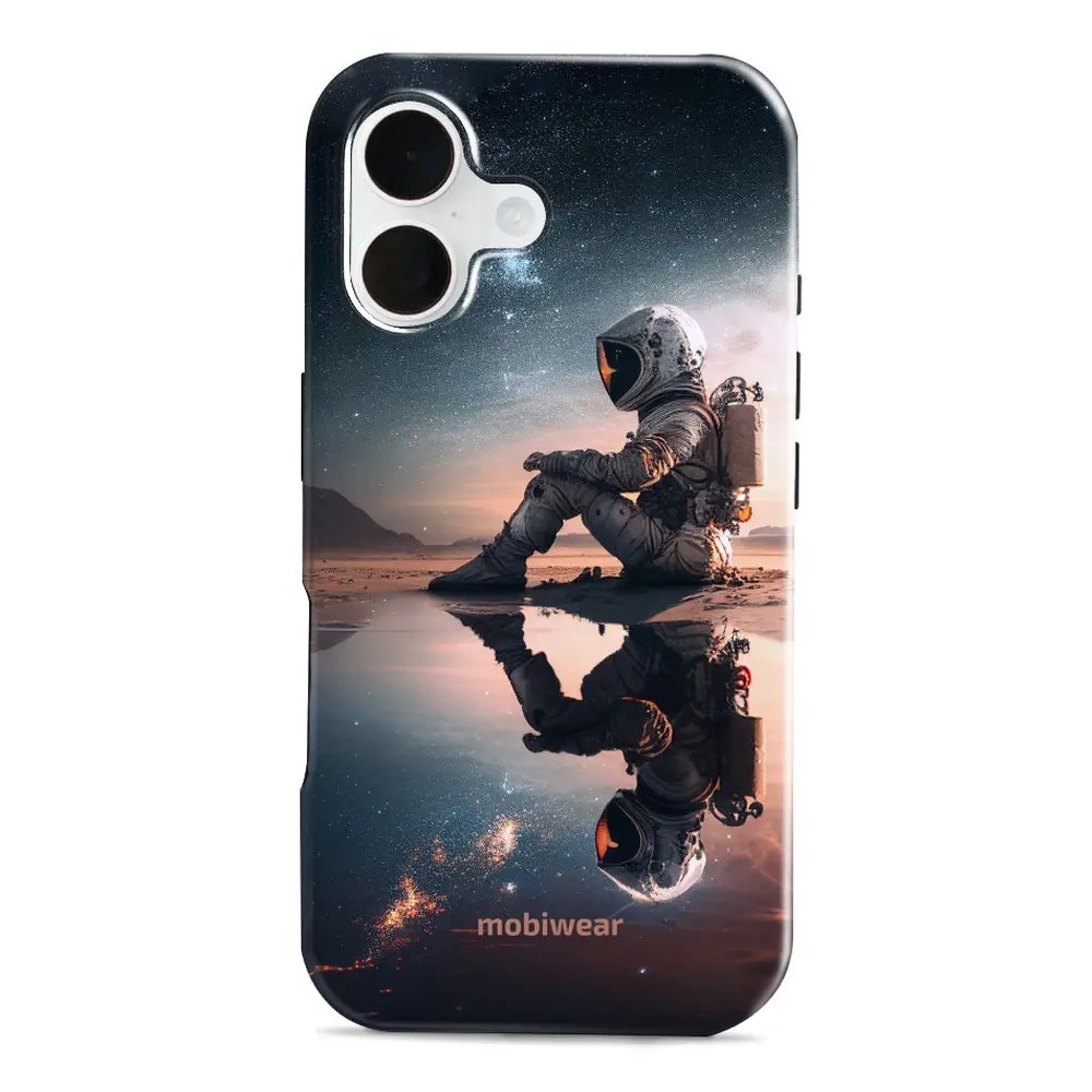 Odolný obal Mobiwear Elite Pro - Apple iPhone 16 - E003E Astronaut na samotce