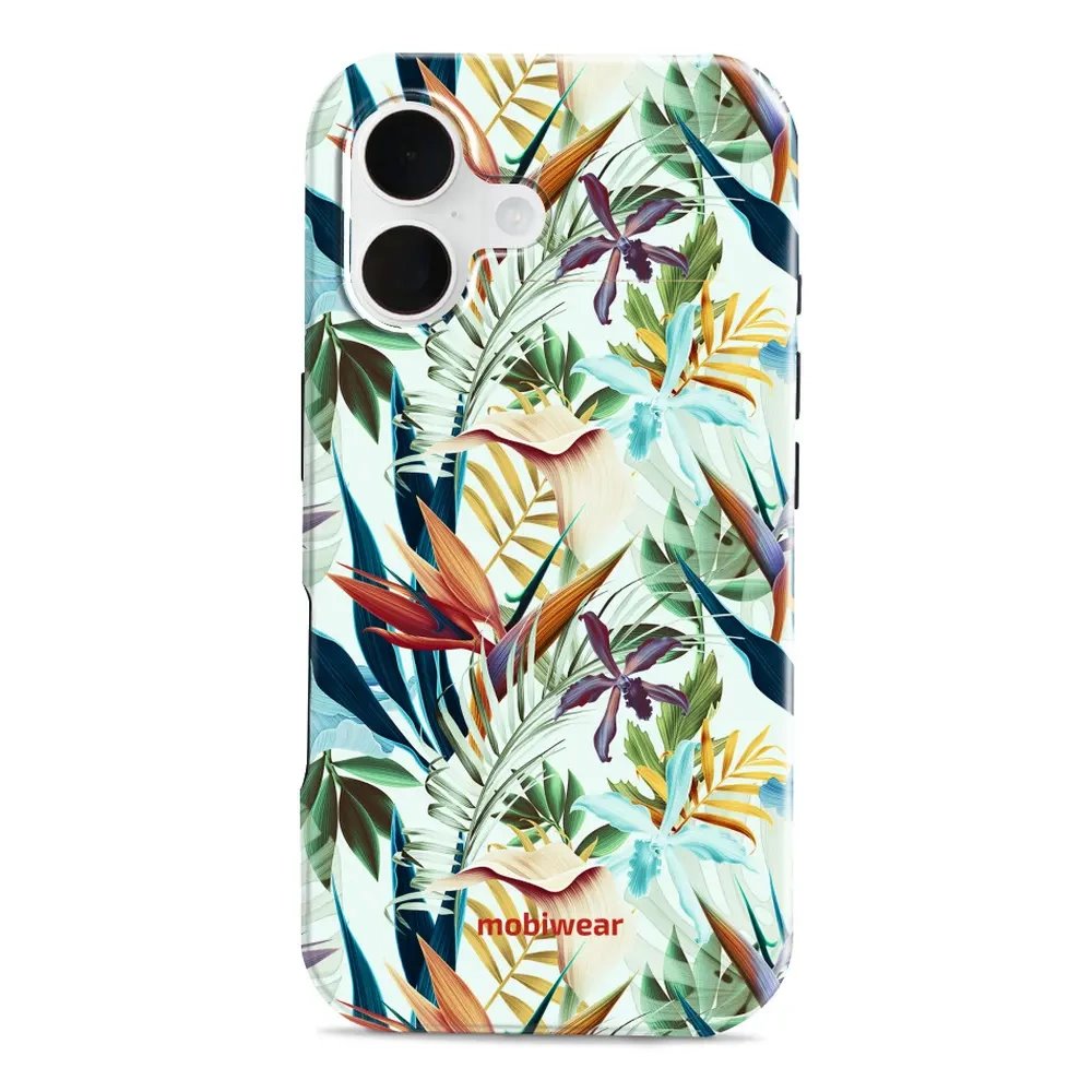 Odolný obal Mobiwear Elite Pro - Apple iPhone 16 - E071E Flóra