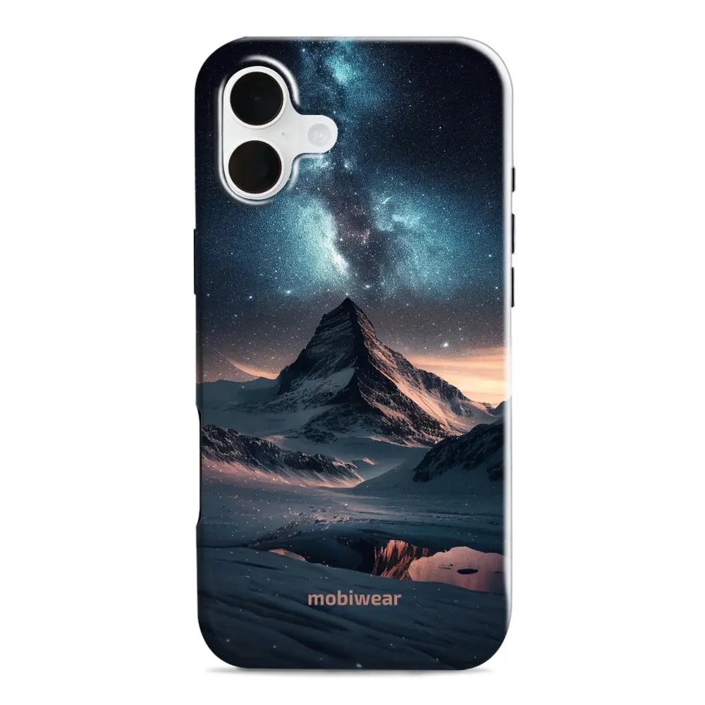 Odolný obal Mobiwear Elite Pro - Apple iPhone 16 Plus - E006E Hora s hvězdnou oblohou