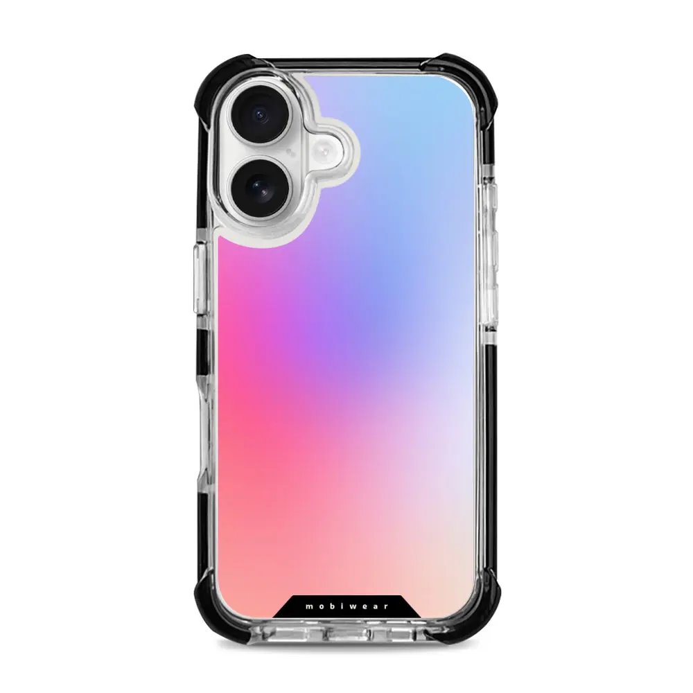 Odolný obal Mobiwear MagSafe Elite Bumper - Apple iPhone 16 - D032D Nachový odstín