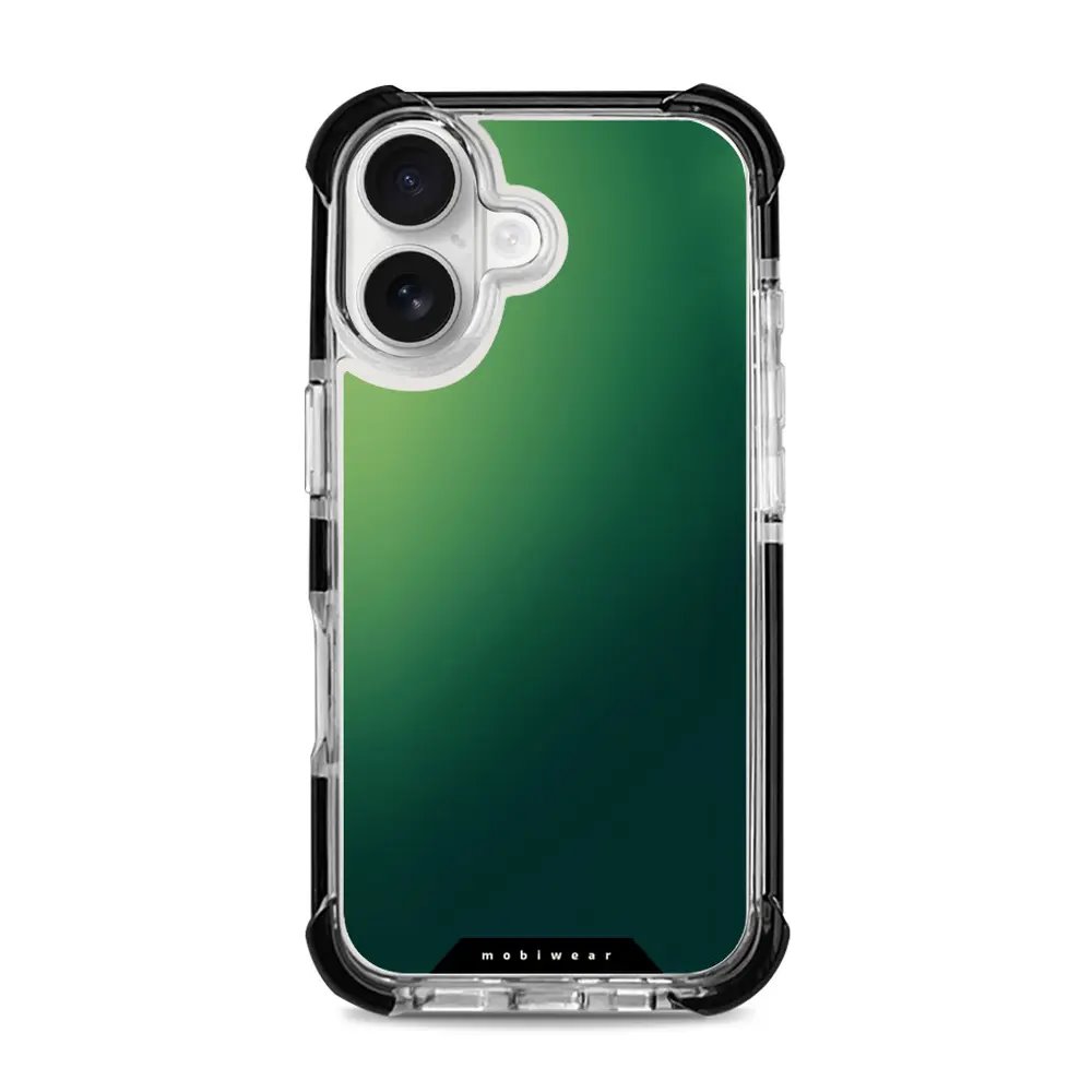 Odolný obal Mobiwear MagSafe Elite Bumper - Apple iPhone 16 - D036D Zelený odstín