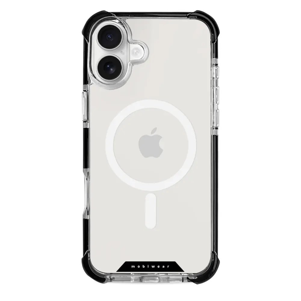 Odolný obal Mobiwear MagSafe Elite Bumper - Apple iPhone 16 Plus - D001D Čiré