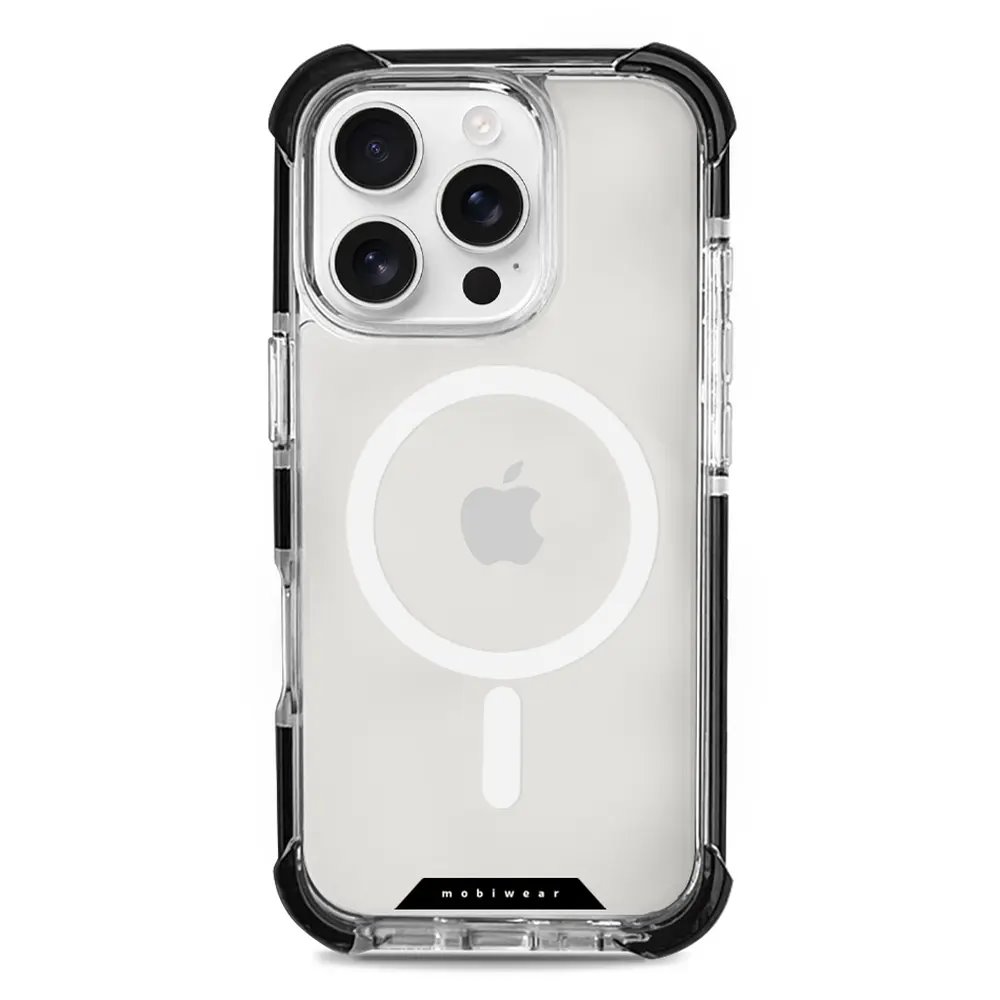 Odolný obal Mobiwear MagSafe Elite Bumper - Apple iPhone 16 Pro - D001D Čiré