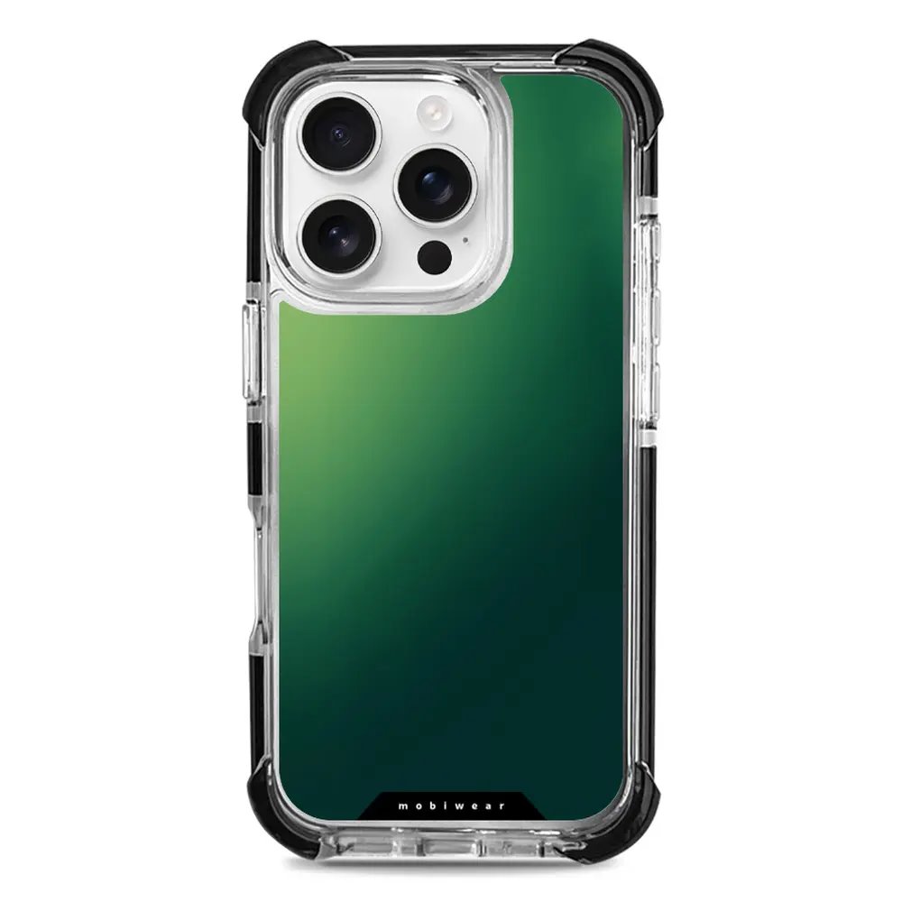 Odolný obal Mobiwear MagSafe Elite Bumper - Apple iPhone 16 Pro - D036D Zelený odstín