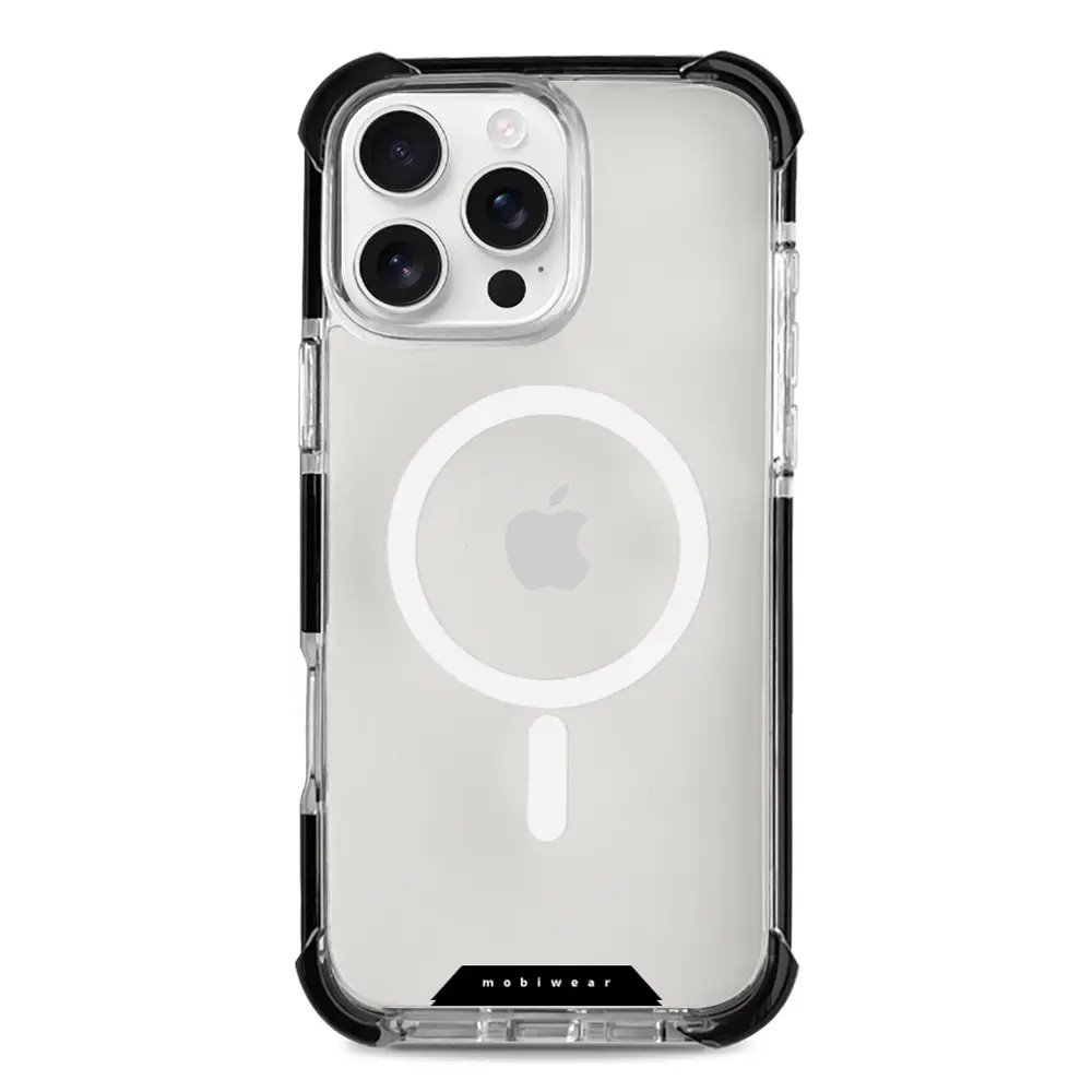 Odolný obal Mobiwear MagSafe Elite Bumper - Apple iPhone 16 Pro Max - D001D Čiré