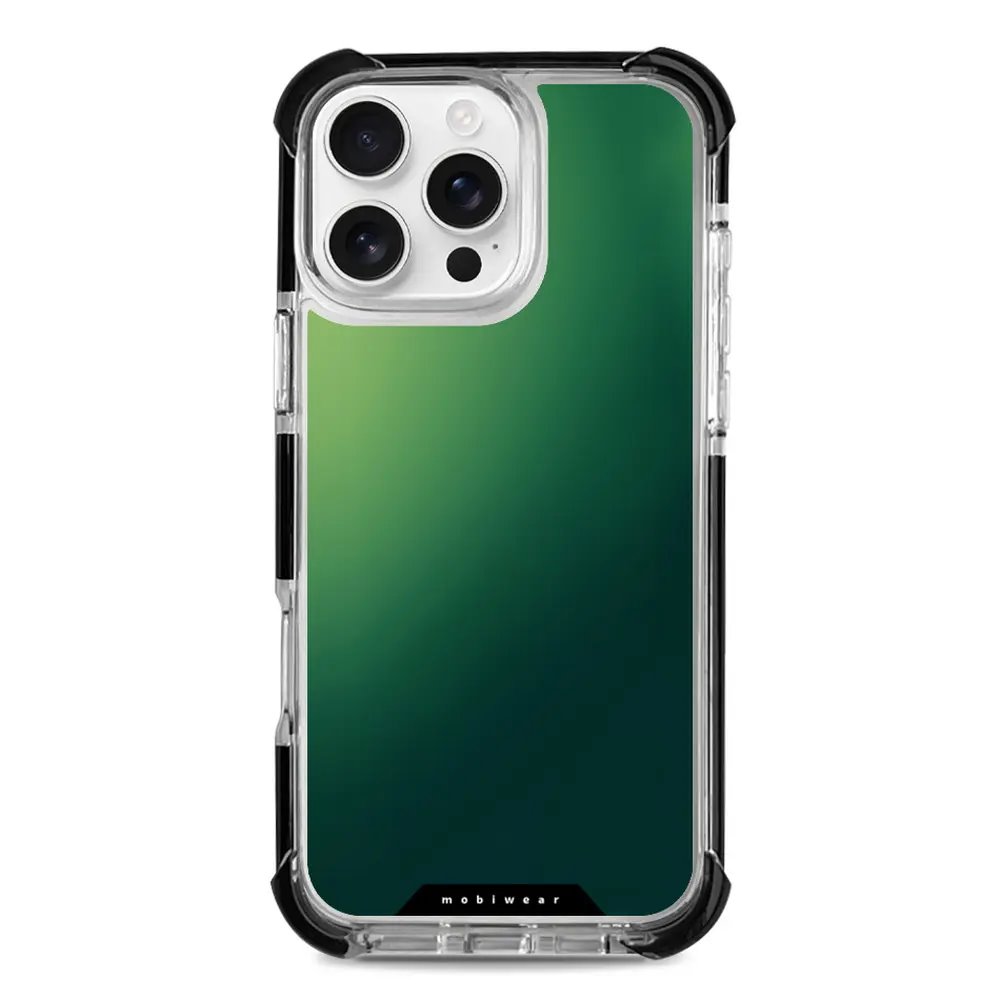 Odolný obal Mobiwear MagSafe Elite Bumper - Apple iPhone 16 Pro Max - D036D Zelený odstín