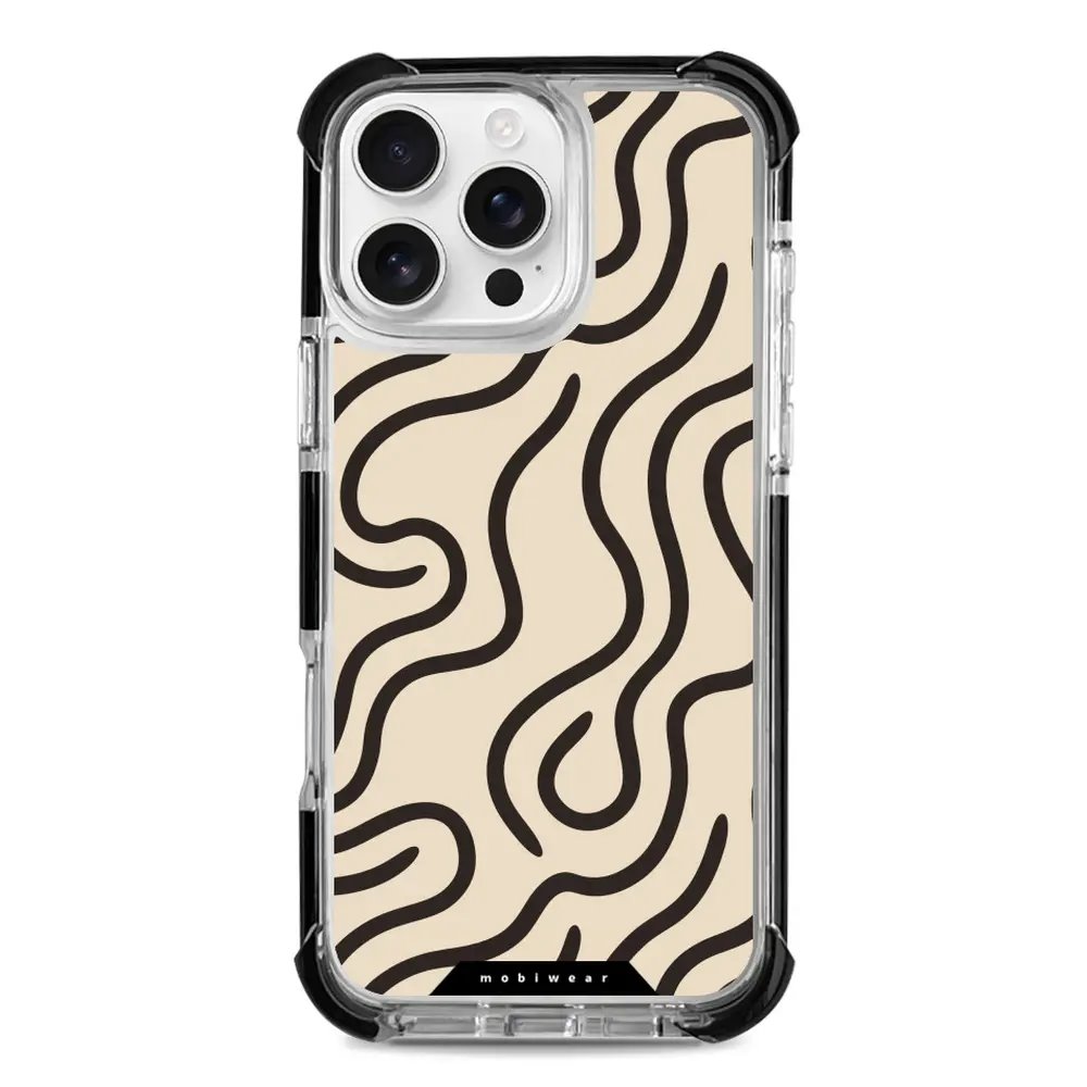 Odolný obal Mobiwear MagSafe Elite Bumper - Apple iPhone 16 Pro Max - DA60D Linky