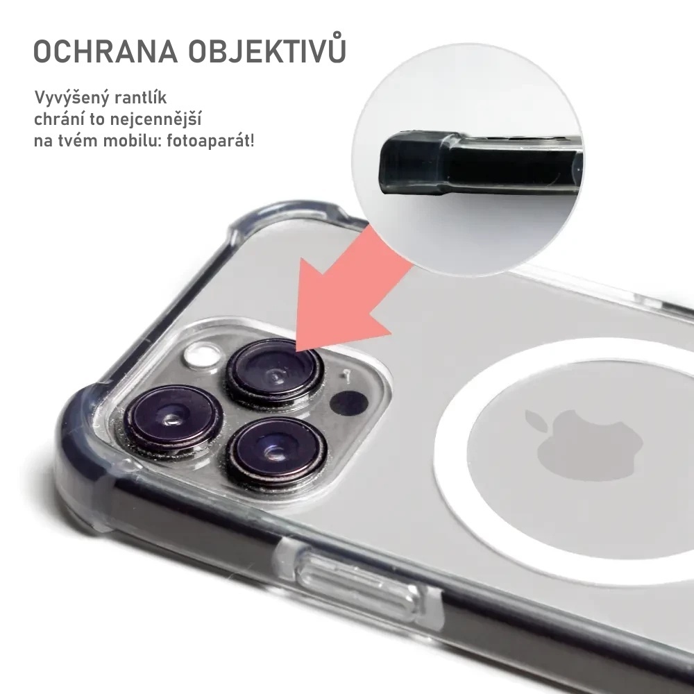 Odolný obal Mobiwear MagSafe Elite Bumper - Apple iPhone 17 Pro - D025D Sluneční oko