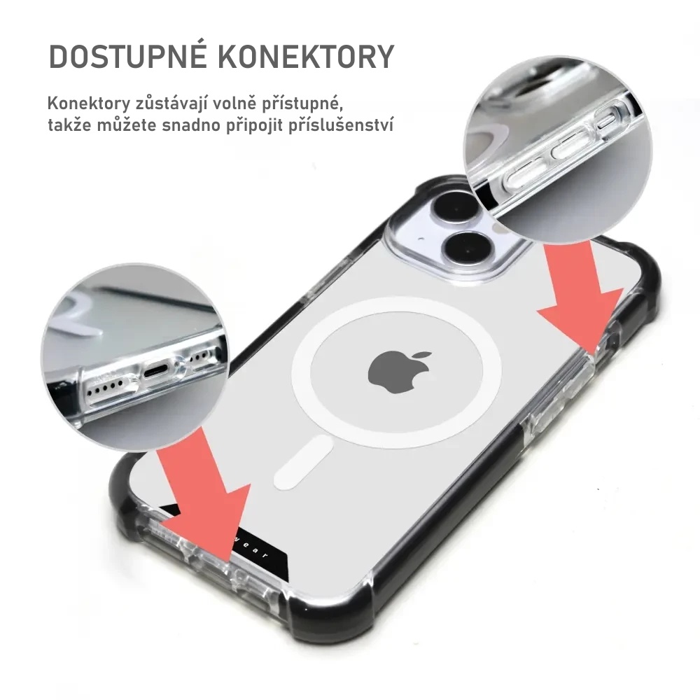 Odolný obal Mobiwear MagSafe Elite Bumper - Apple iPhone 17 Pro - D025D Sluneční oko