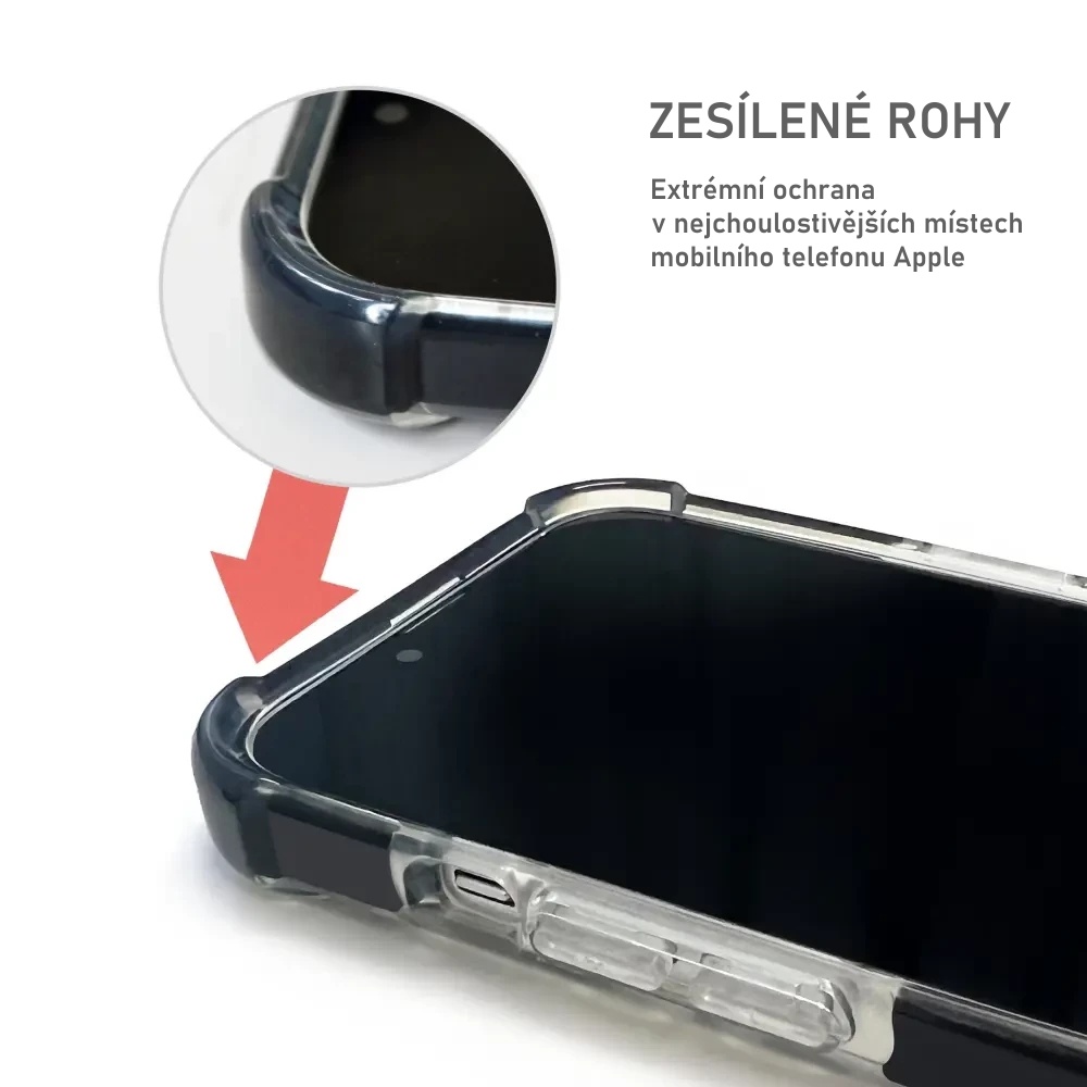 Odolný obal Mobiwear MagSafe Elite Bumper - Apple iPhone 17 Pro - D025D Sluneční oko