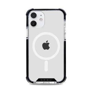 Odolný obal Mobiwear MagSafe Elite Bumper - Apple iPhone 12 - D001D Čiré
