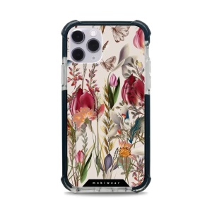 Odolný obal Mobiwear MagSafe Elite Bumper - Apple iPhone 11 Pro - D002D Rozkvetlá louka