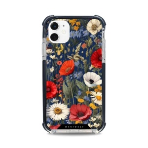 Odolný obal Mobiwear MagSafe Elite Bumper - Apple iPhone 11 - D005D Temná louka