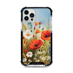 Odolný obal Mobiwear MagSafe Elite Bumper - Apple iPhone 12 Pro - D010D Letní louka