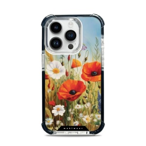 Odolný obal Mobiwear MagSafe Elite Bumper - Apple iPhone 14 Pro - D010D Letní louka