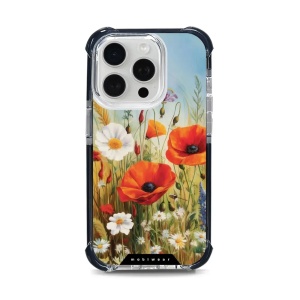 Odolný obal Mobiwear MagSafe Elite Bumper - Apple iPhone 15 Pro - D010D Letní louka