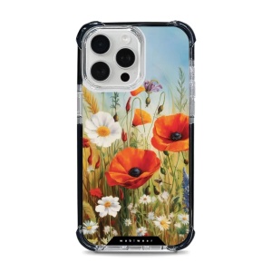 Odolný obal Mobiwear MagSafe Elite Bumper - Apple iPhone 15 Pro Max - D010D Letní louka