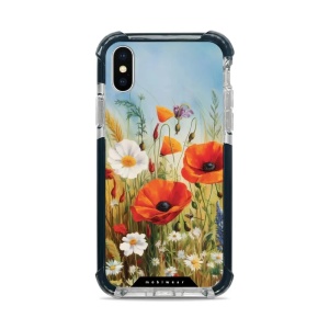 Odolný obal Mobiwear MagSafe Elite Bumper - Apple iPhone X / XS - D010D Letní louka