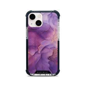 Odolný obal Mobiwear MagSafe Elite Bumper - Apple iPhone 13 Mini - D020D Fialový mramor