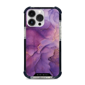 Odolný obal Mobiwear MagSafe Elite Bumper - Apple iPhone 13 Pro - D020D Fialový mramor