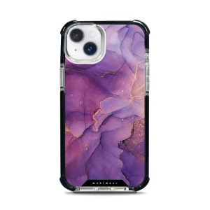 Odolný obal Mobiwear MagSafe Elite Bumper - Apple iPhone 14 Plus - D020D Fialový mramor