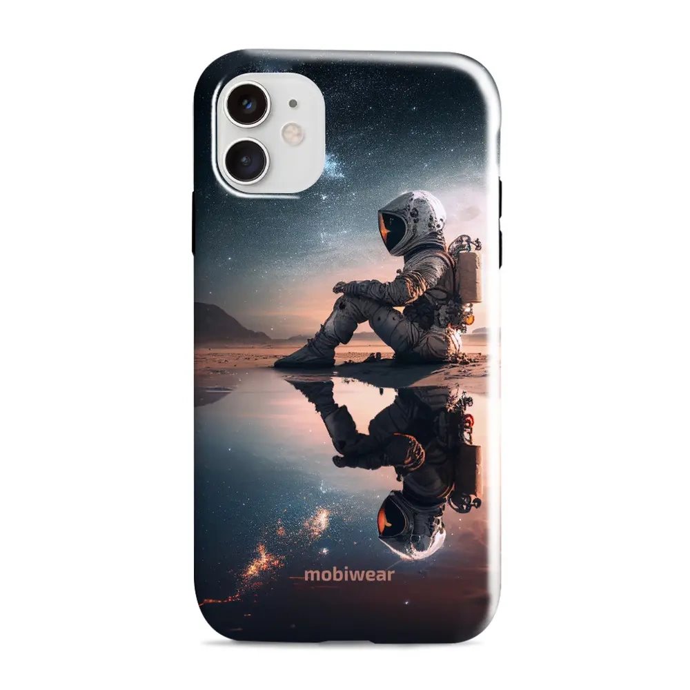 Odolný obal Mobiwear Elite Pro - Apple iPhone 11 - E003E Astronaut na samotce