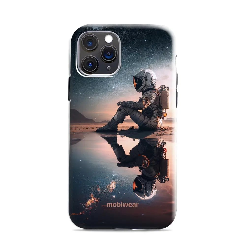 Odolný obal Mobiwear Elite Pro - Apple iPhone 11 Pro - E003E Astronaut na samotce