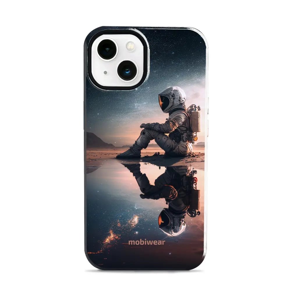 Odolný obal Mobiwear Elite Pro - Apple iPhone 13 - E003E Astronaut na samotce