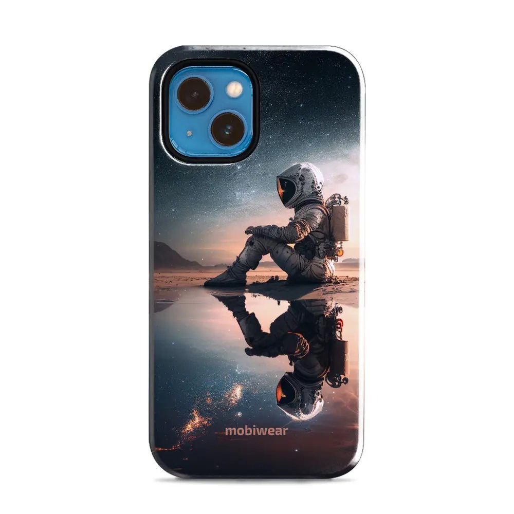 Odolný obal Mobiwear Elite Pro - Apple iPhone 13 Mini - E003E Astronaut na samotce