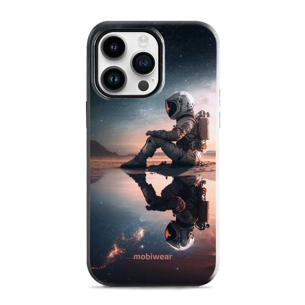 Odolný obal Mobiwear Elite Pro - Apple iPhone 14 Pro Max - E003E Astronaut na samotce
