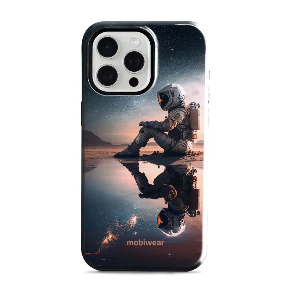 Odolný obal Mobiwear Elite Pro - Apple iPhone 15 Pro Max - E003E Astronaut na samotce