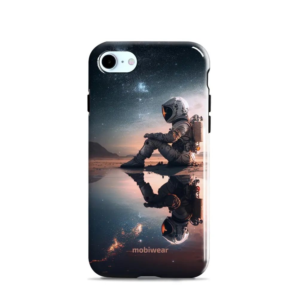 Odolný obal Mobiwear Elite Pro - Apple iPhone 7 / 8 / SE 2020 / SE 2022 - E003E Astronaut na samotce