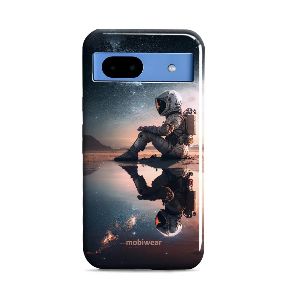 Odolný obal Mobiwear Elite Pro - Google Pixel 8A - E003E Astronaut na samotce
