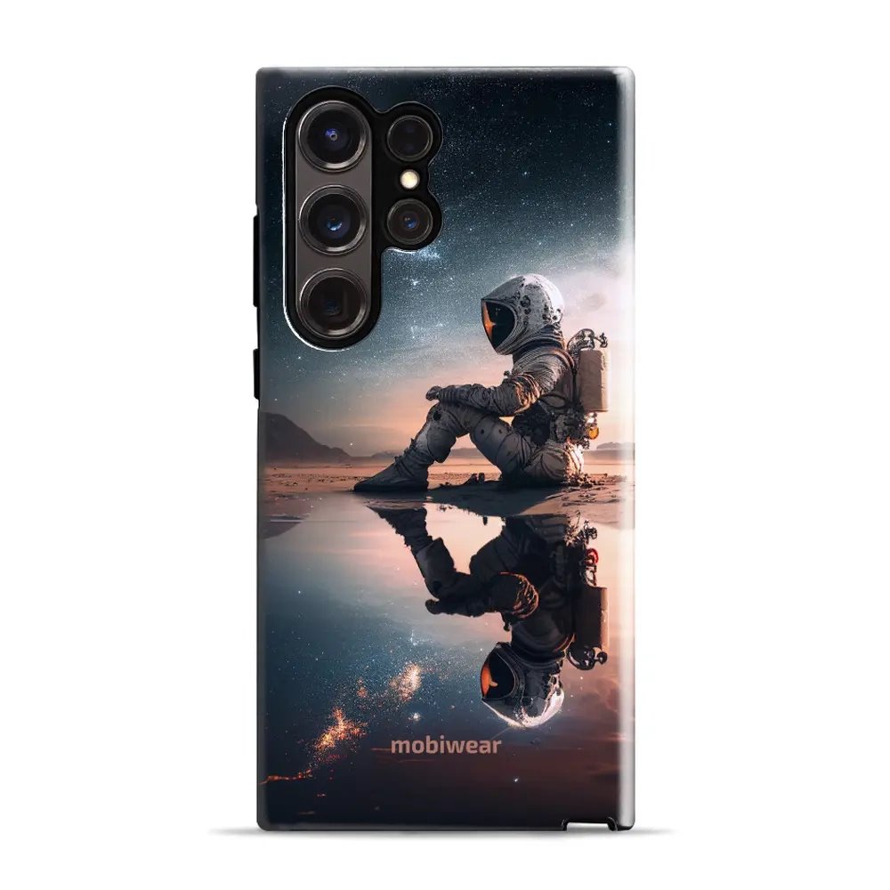 Odolný obal Mobiwear Elite Pro - Samsung Galaxy S23 Ultra - E003E Astronaut na samotce