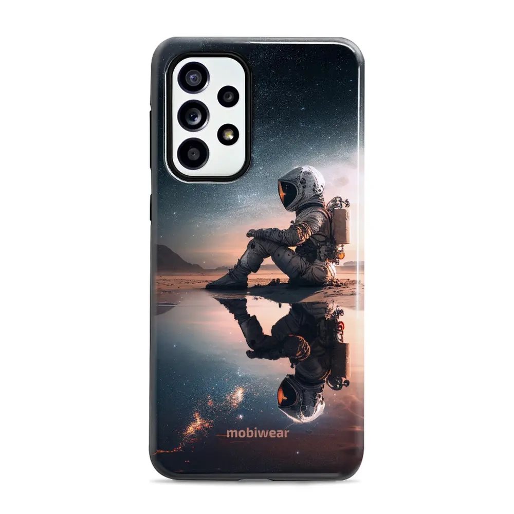 Odolný obal Mobiwear Elite Pro - Samsung Galaxy A52 / A52 5G / A52s - E003E Astronaut na samotce