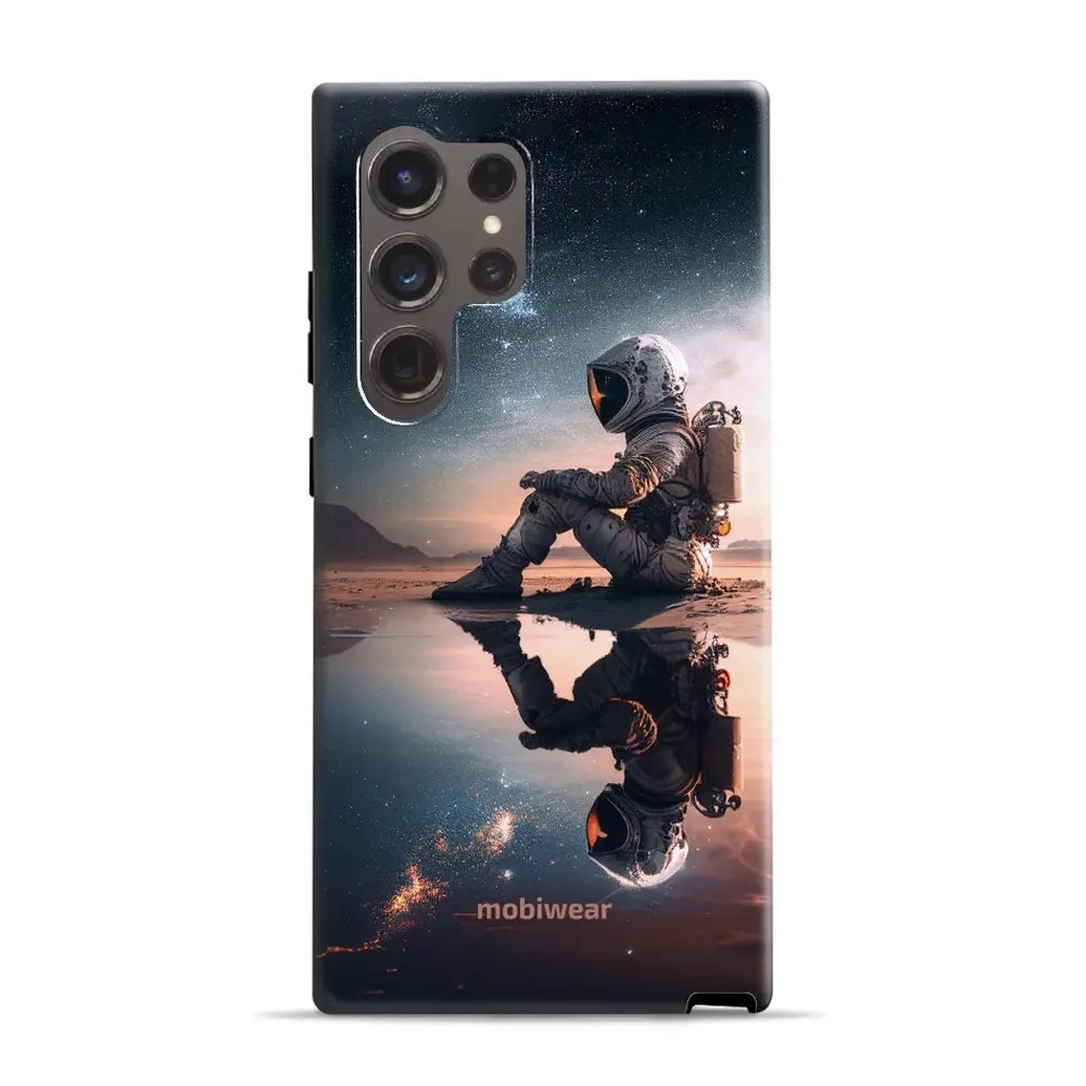 Odolný obal Mobiwear Elite Pro - Samsung Galaxy S24 Ultra - E003E Astronaut na samotce