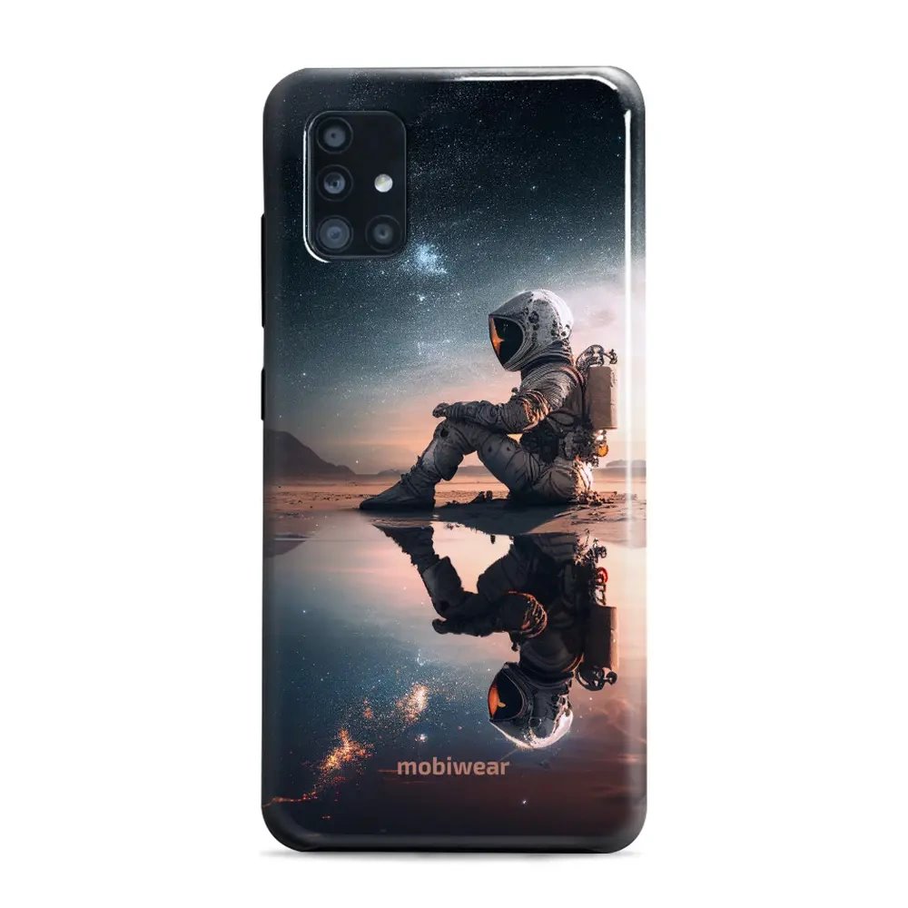 Odolný obal Mobiwear Elite Pro - Samsung Galaxy A71 - E003E Astronaut na samotce