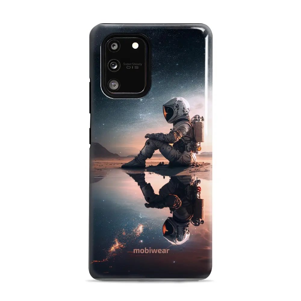 Odolný obal Mobiwear Elite Pro - Samsung Galaxy S10 Lite - E003E Astronaut na samotce